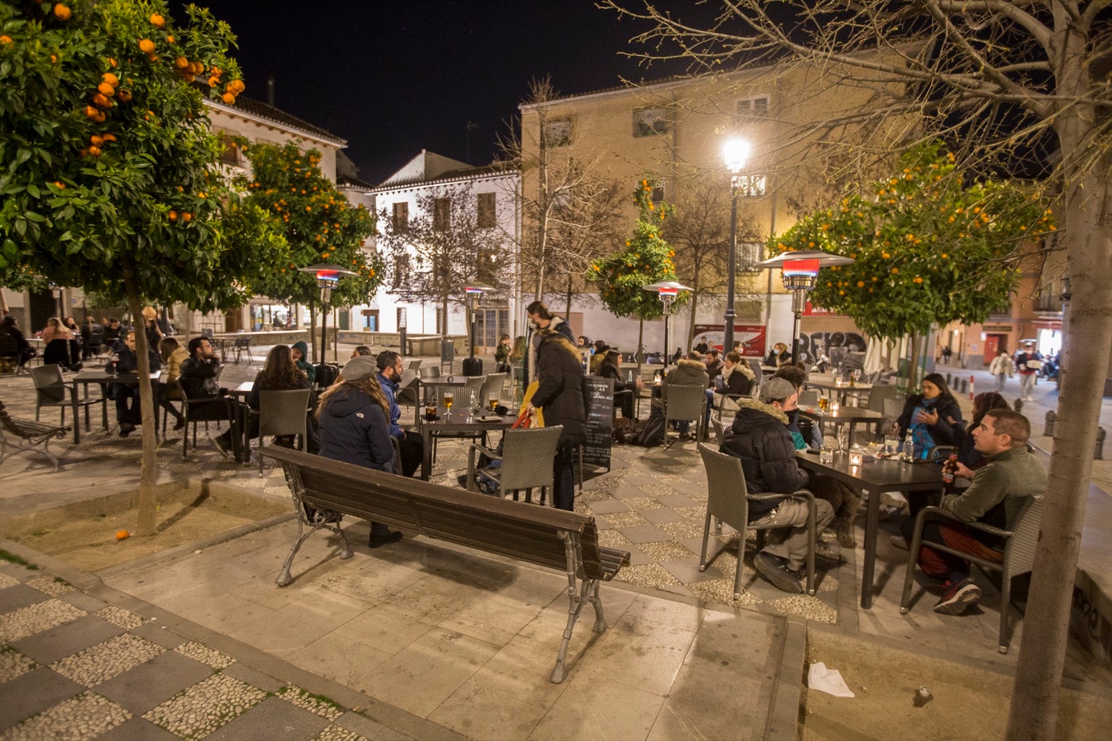 Las calles del centro, muy concurridas con los nuevos horarios comerciales y de hostelería.