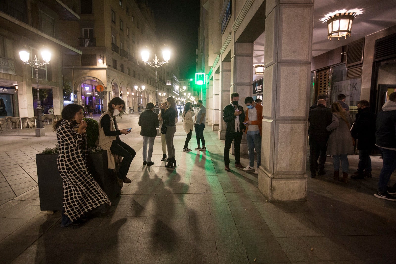 Las calles del centro, muy concurridas con los nuevos horarios comerciales y de hostelería.