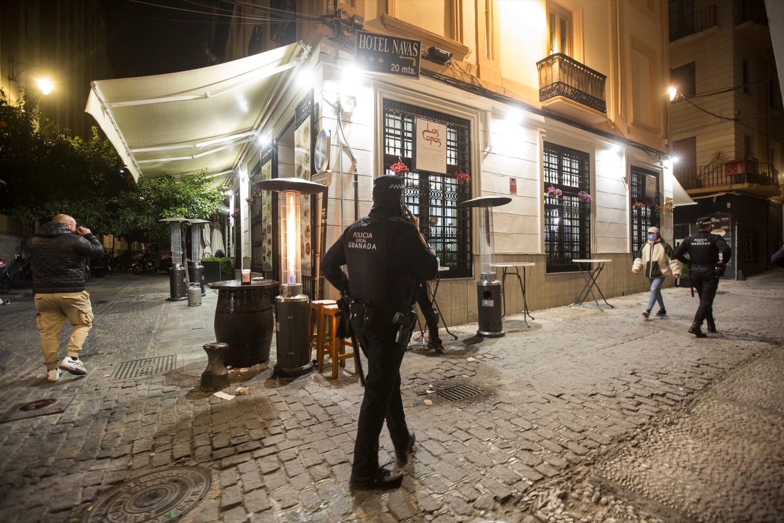 Las calles del centro, muy concurridas con los nuevos horarios comerciales y de hostelería.