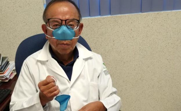 Crean una mascarilla nasal que permite comer y beber con ella puesta