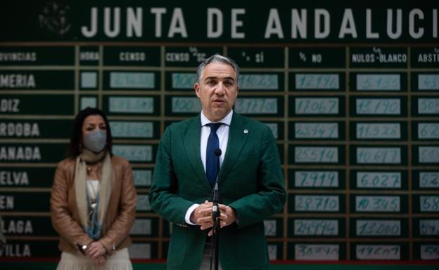 El consejero de la Presidencia, este miércoles, ha dichjo que la Junta estudiará adelantar el cierre de bares a las 20 horas. 