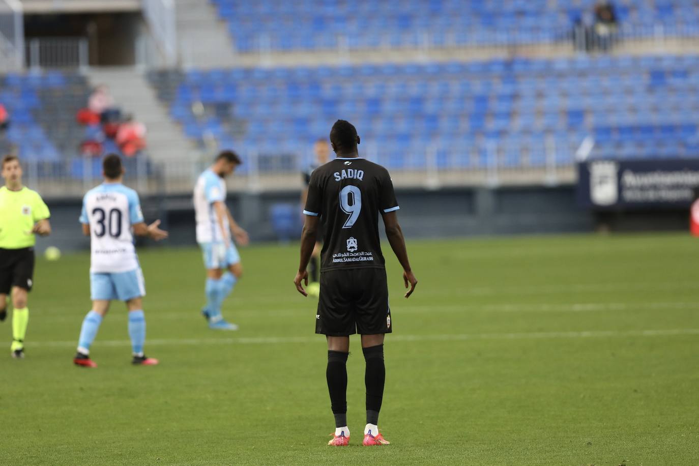 Fotos: Las mejores imágenes del triunfo del Almería en Málaga