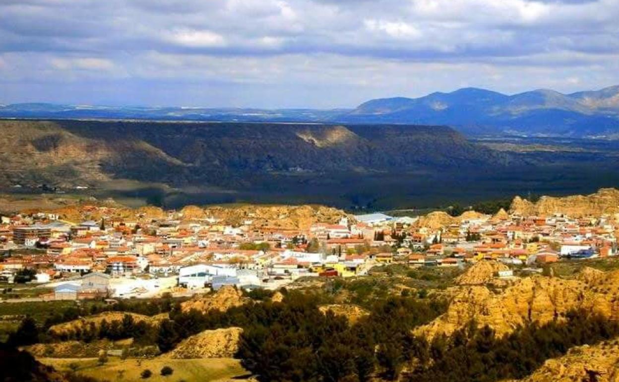 Vista del municipio granadino de Purullena.
