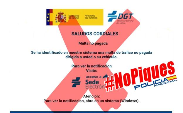 La DGT alerta de la multa de tráfico que llega por correo