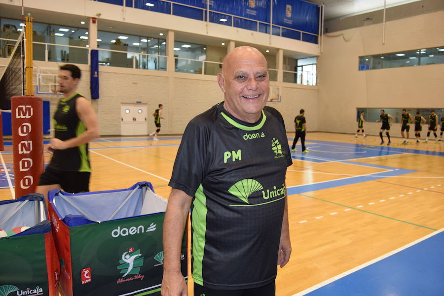 Piero Molducci, en su última etapa como técnico de Unicaja Costa de Almería. 