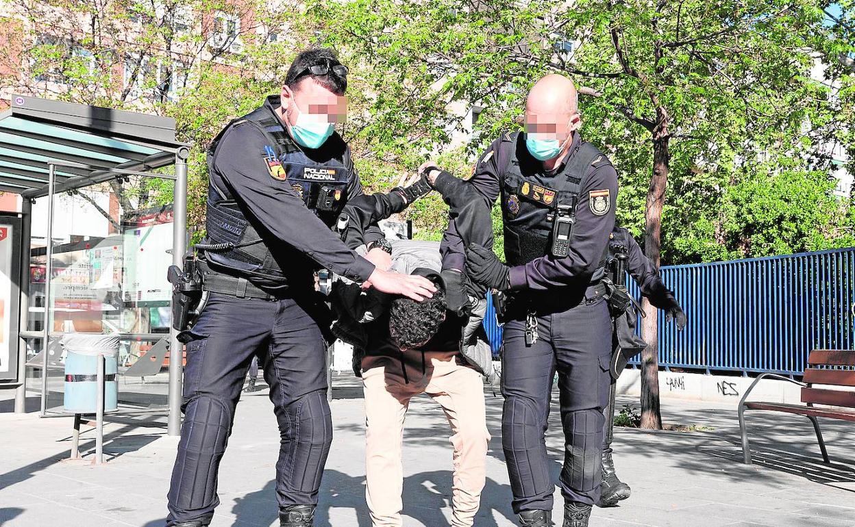 Detención de este individuo