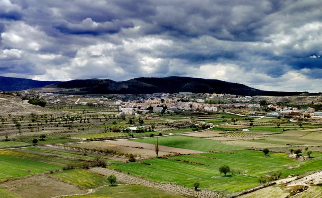 Vista del municipio de Orce.