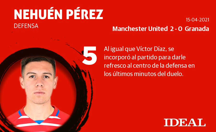 Fotos: Las notas de los jugadores del Granada en Old Trafford