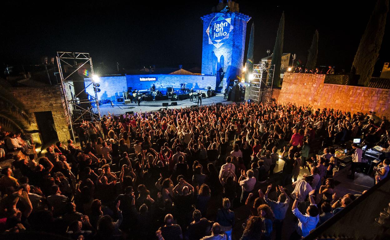 Imagen de archivo de un concierto en Un Mar de Canciones, en Torreperogil. 