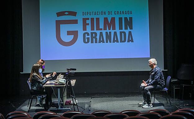 Imagen principal - Momentos de la prueba de Sebastián Llabres. 