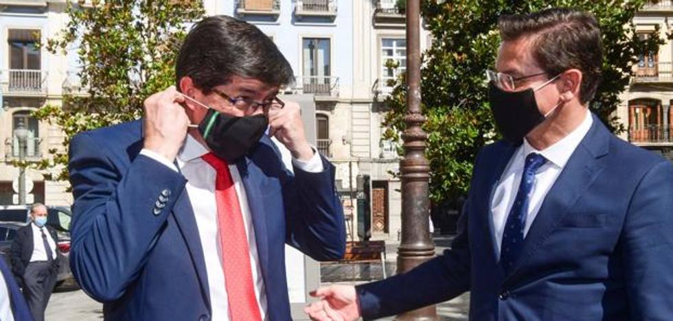 Crisis en el Ayuntamiento de Granada | Marín afirma que el acuerdo antitransfuguismo afecta a nivel municipal y no prevé cambios en l a capital