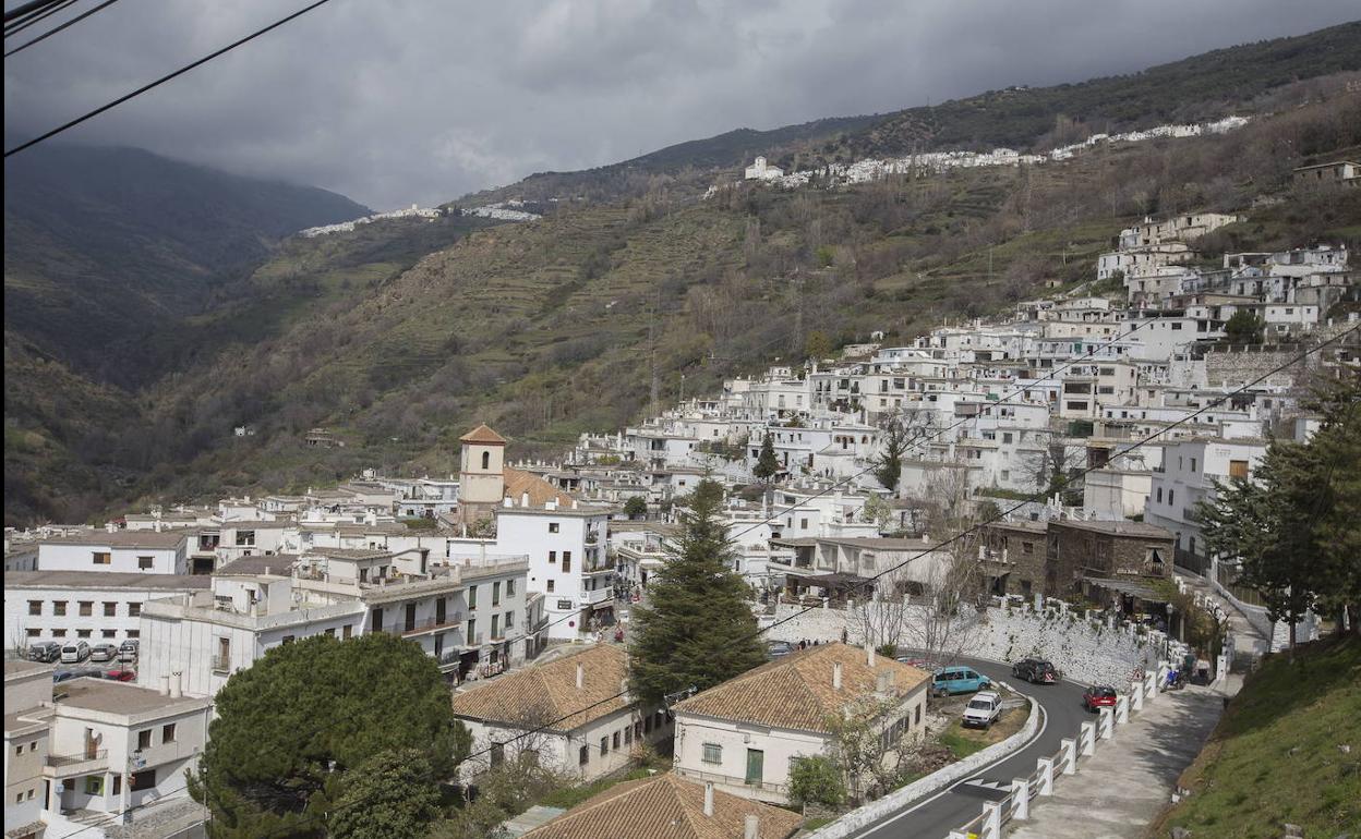 Imagen de Pampaneira, en Granada, uno de los municipios con menos de 3.000 habitantes.