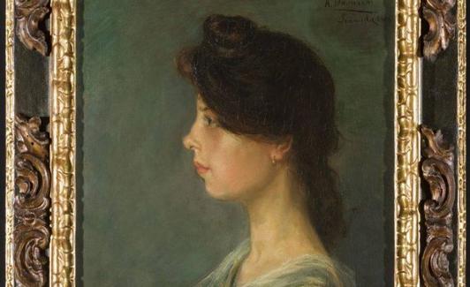 La obra 'Autorretrato' de Aurelia Navarro, donada al Prado.