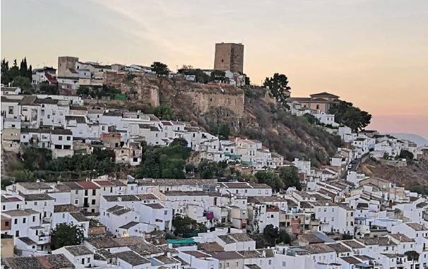 Panorámica del Castillo de Martos. 