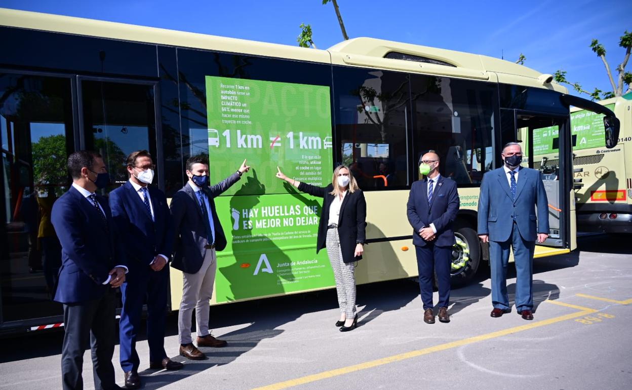 Llegan los autobuses híbridos interurbanos a Granada