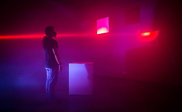 'Conversaciones con el espacio' en la Capilla del Hospital Real. 