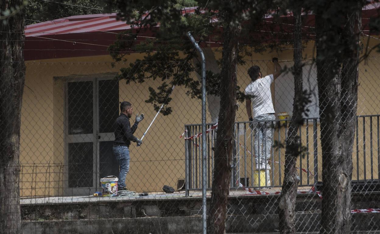 Imagen de un centro de menores ubicado en un barrio madrileño.