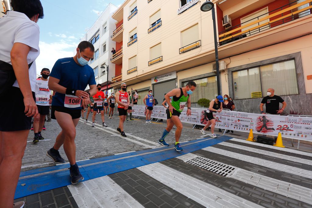 Javier Arcas y Cristina García se proclaman ganadores de la segunda prueba pandémica del circuito provincial, con un duro recorrido de 16,5 kilómetros