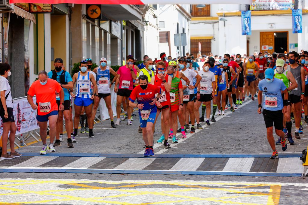 Javier Arcas y Cristina García se proclaman ganadores de la segunda prueba pandémica del circuito provincial, con un duro recorrido de 16,5 kilómetros