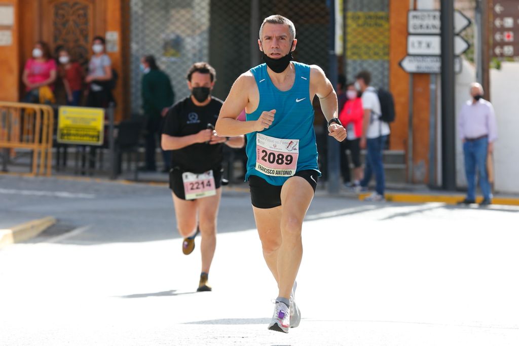 Javier Arcas y Cristina García se proclaman ganadores de la segunda prueba pandémica del circuito provincial, con un duro recorrido de 16,5 kilómetros