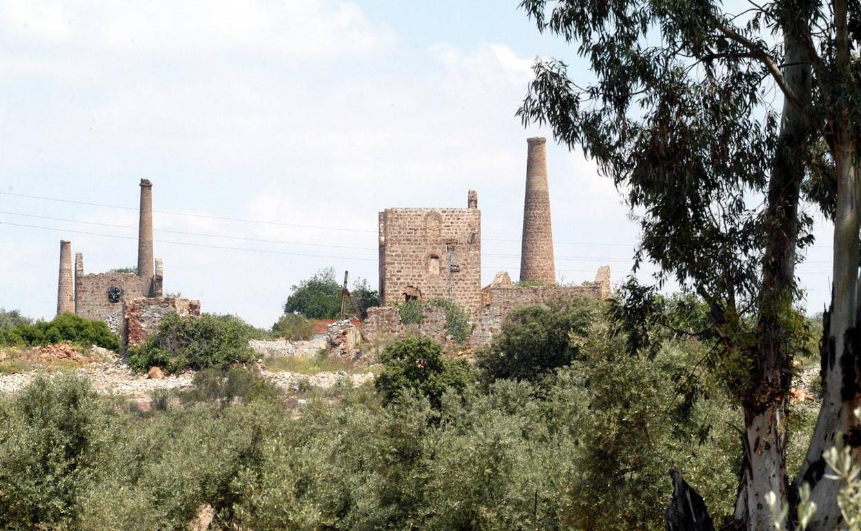 Paraje del distrito minero de Linares-La Carolina. 