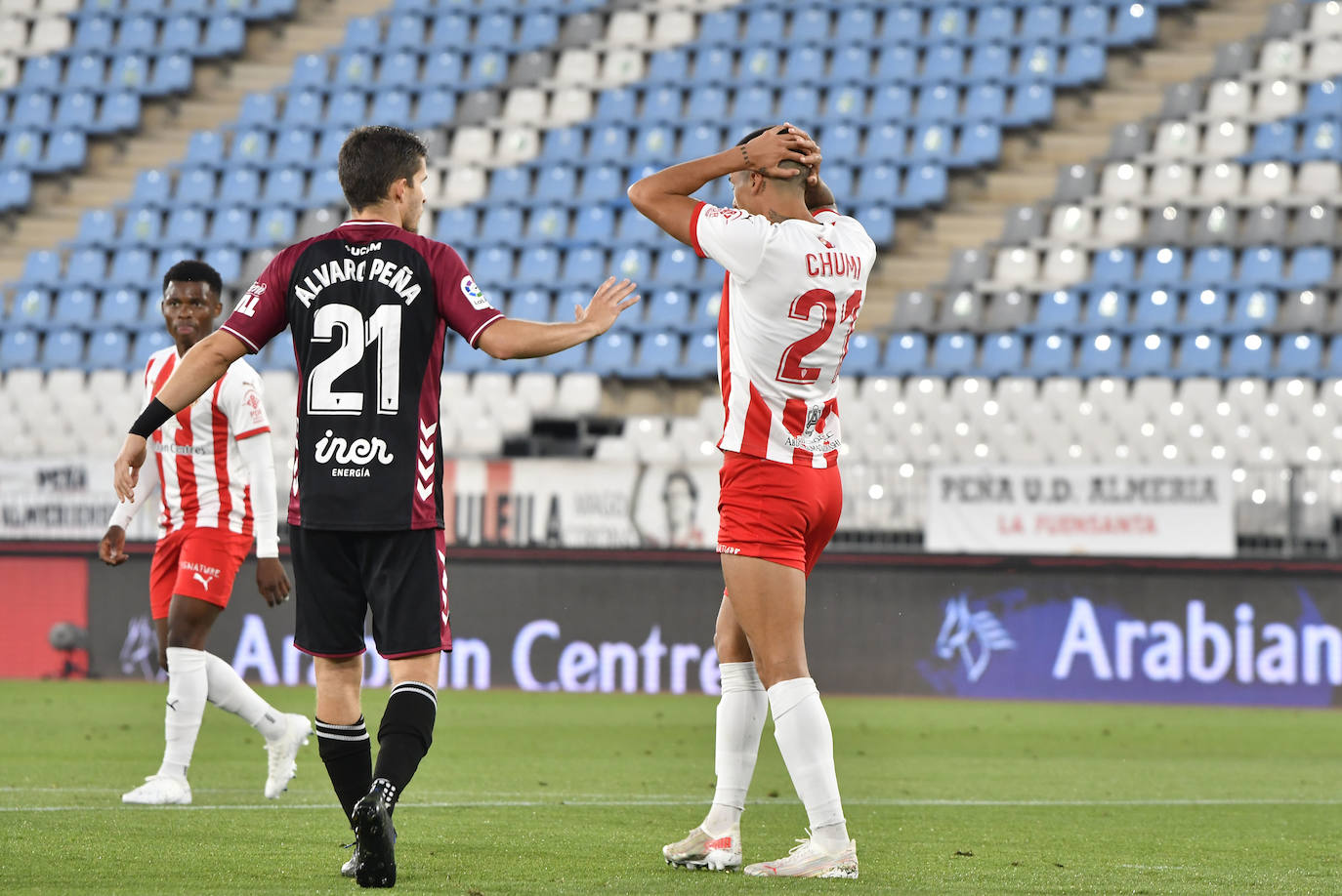 Chumi lamenta una ocasión perdida. 