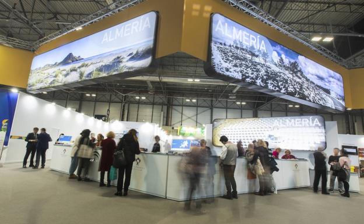 Turismo en Almería | Las limitaciones de aforo obligan a reducir los actos en Fitur