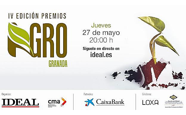 Cartel y vídeo de presentación del los IV Premios Agro Granada