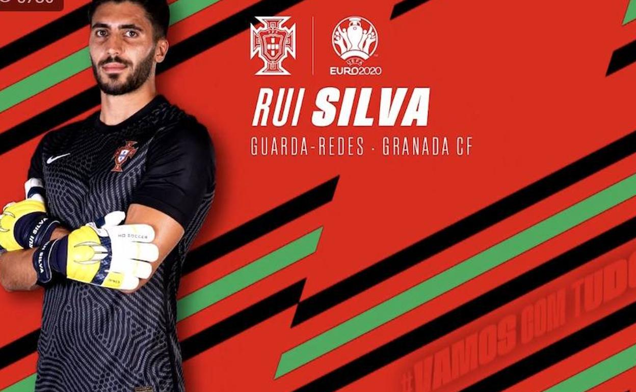 Rui Silva estará en la Eurocopa. 