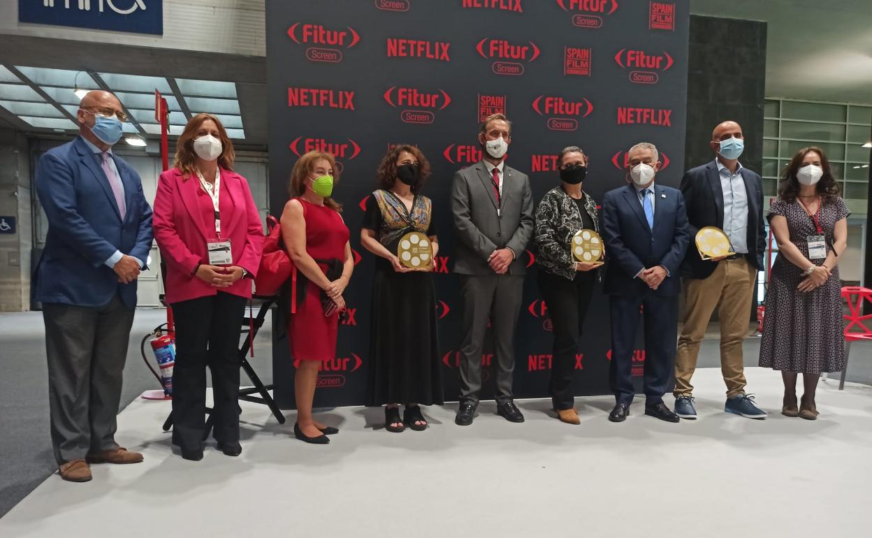 Almería en Fitur | La serie 'The Crown', rodada en Almería, premiada en FITUR Screen