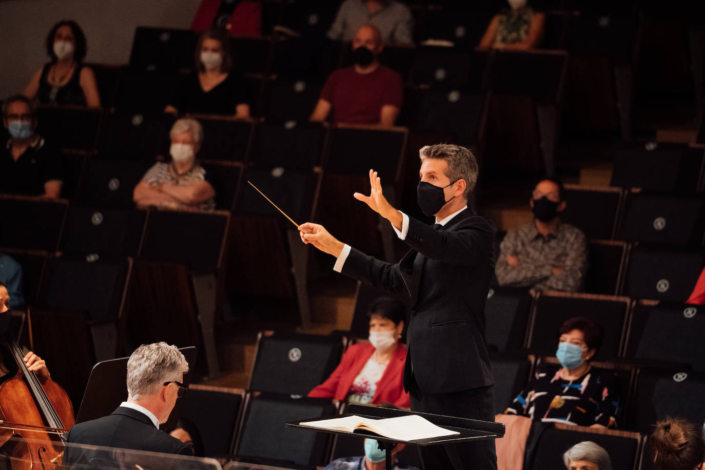 Un momento de la actuación de la OCG.