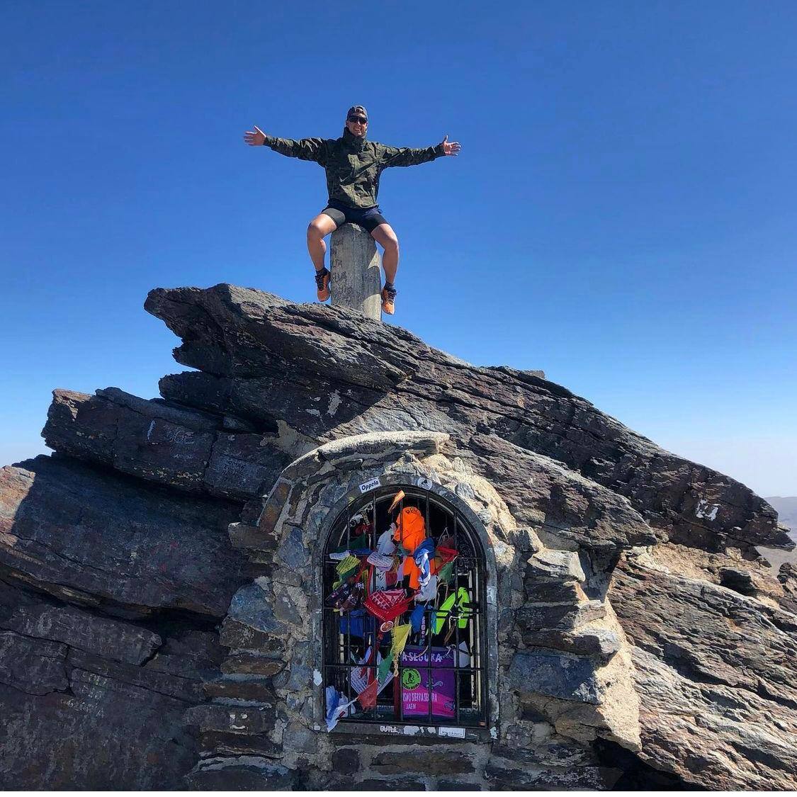 Imagen - Juan Gabriel Gallegos, disfrutando de Sierra Nevada.