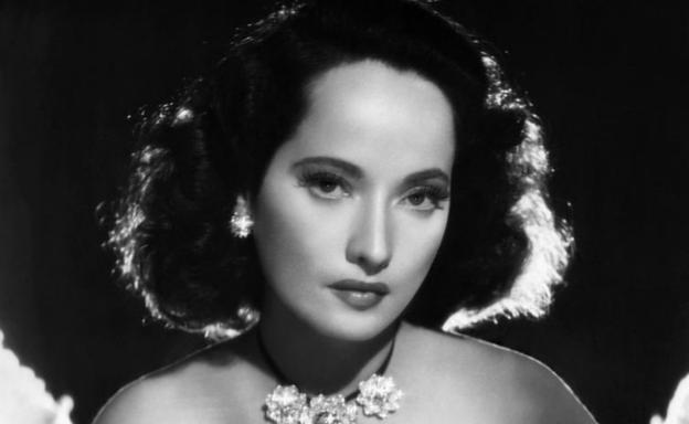 La actriz Merle Oberon.