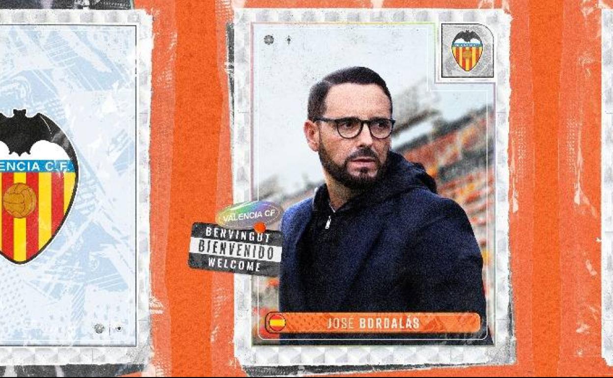 Bordalás ha sido presentado por el Valencia. 