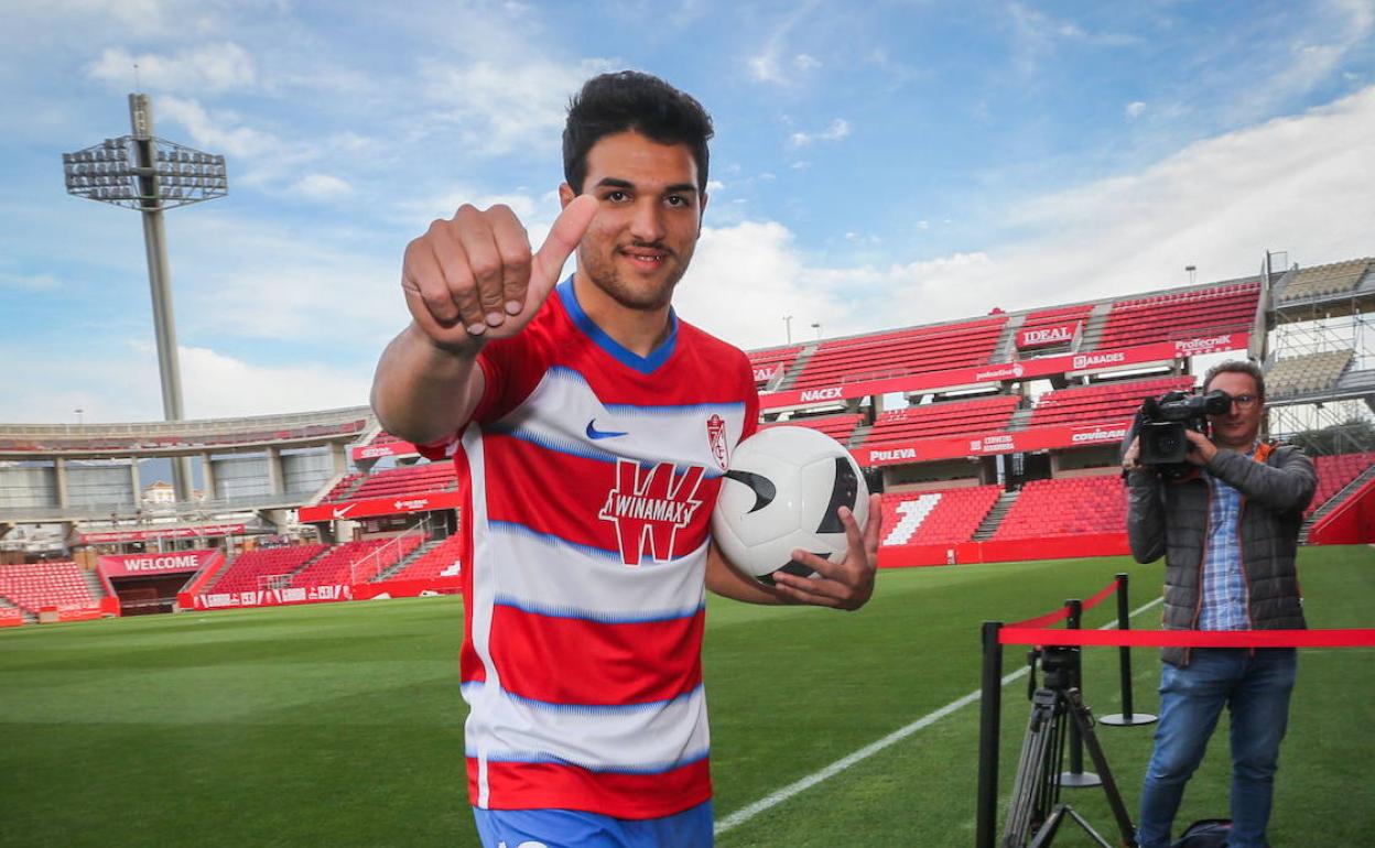 Antoñín, en su presentación. 