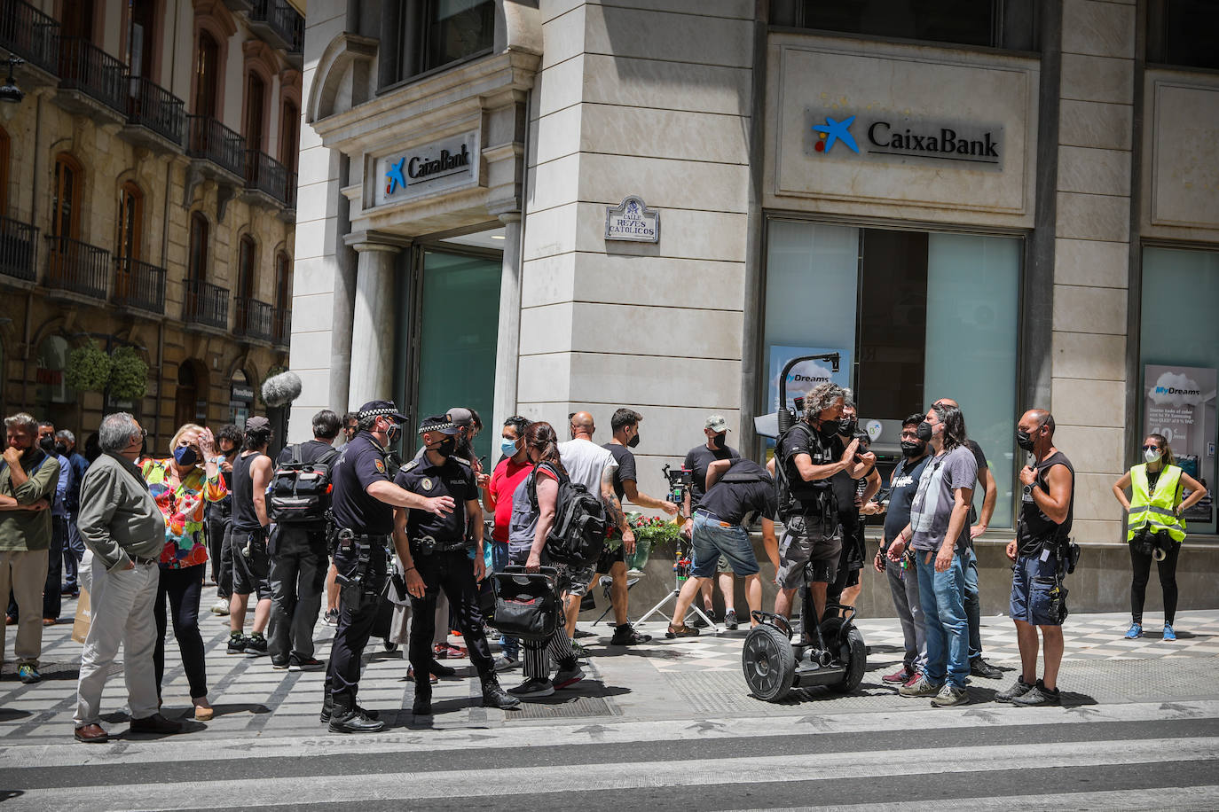 Fotos: Las imágenes del rodaje de &#039;La Unidad&#039; en Granada