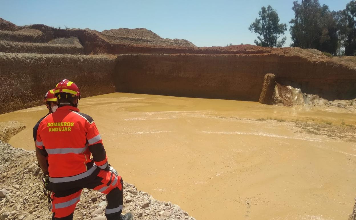 Imagen del lugar del accidente.