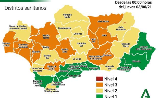 Consulta las nuevas medidas y restricciones en todos los municipios de Andalucía este fin de semana