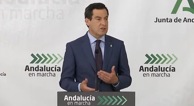 Moreno asegura que Andalucía seguirá con su propia desescalada para las medidas de verano