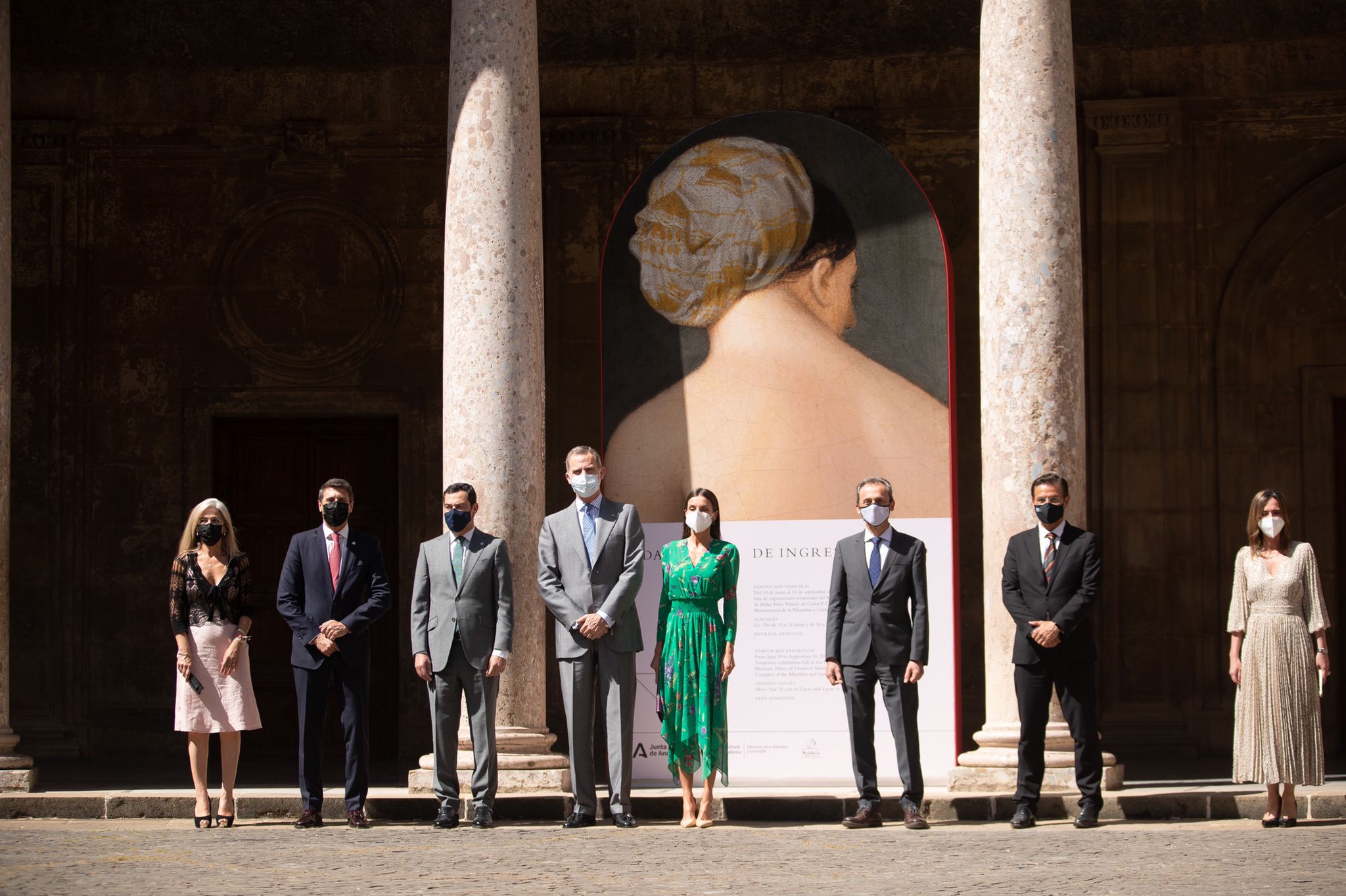 Don Felipe y Doña Letizia han visitado Granada para inaugurar 'Odaliscas. De Ingres a Picasso', una exposición impulsada por el Patronato de La Alhambra y el Generalife