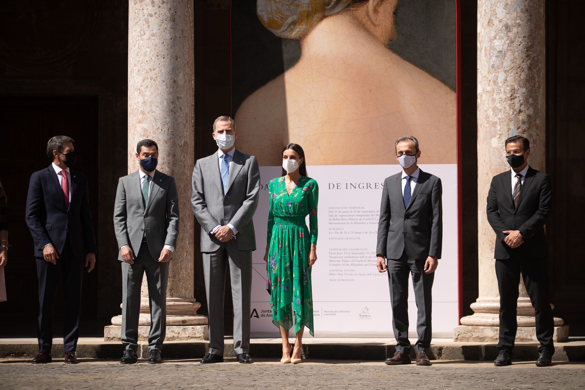 Don Felipe y Doña Letizia han visitado Granada para inaugurar 'Odaliscas. De Ingres a Picasso', una exposición impulsada por el Patronato de La Alhambra y el Generalife