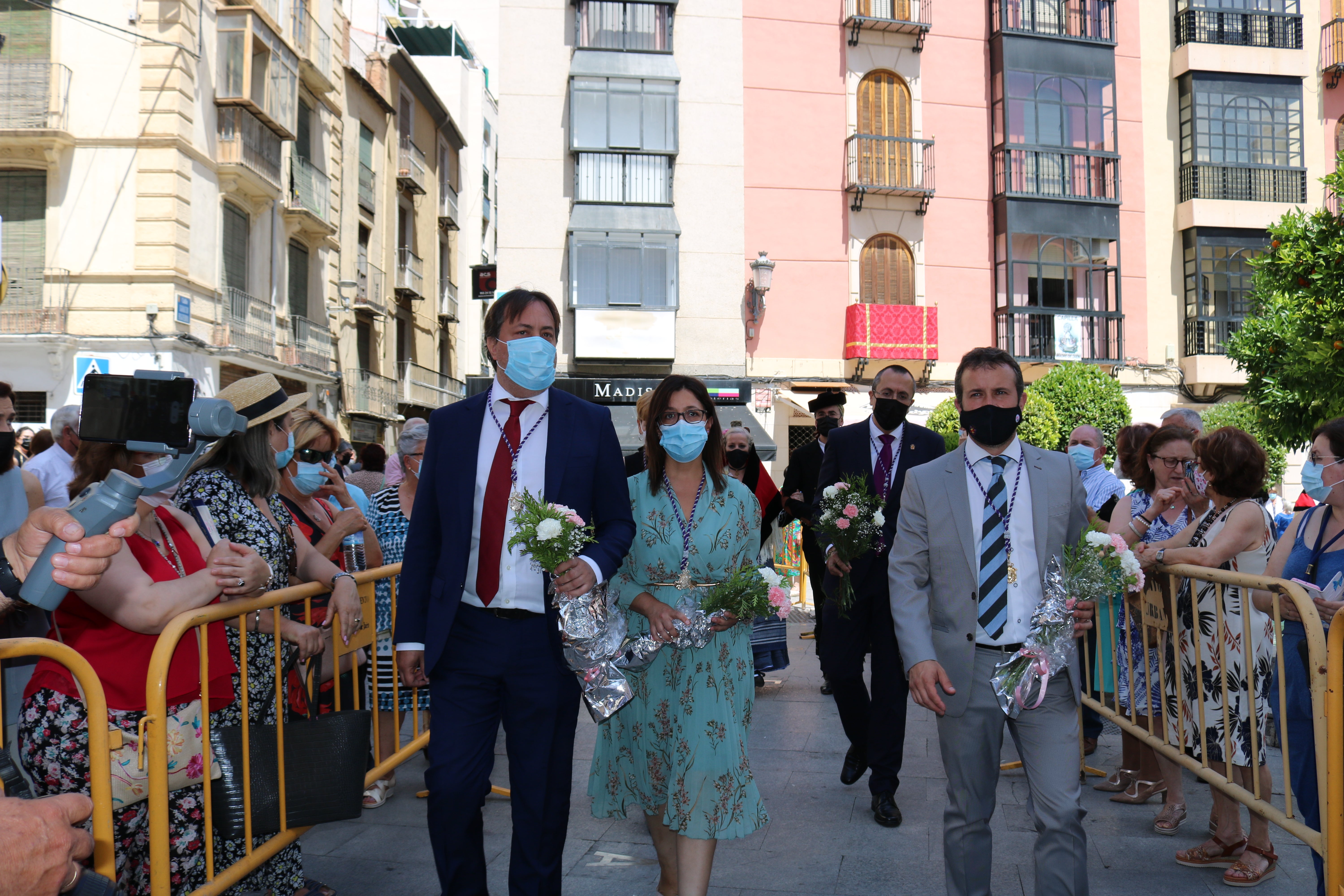 La ciudad vive una jornada festiva por la Virgen de la Capilla, cuya celebración se extenderá a lo largo del fin de semana