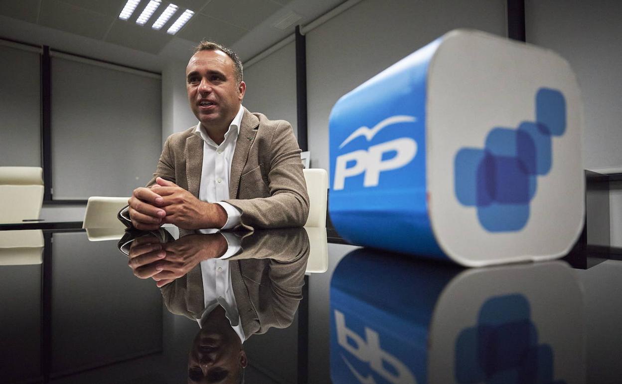 El presidente del PP de Granada, Francisco Rodríguez. 