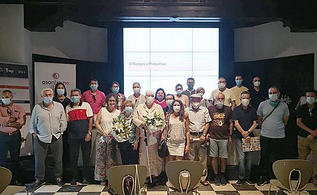 Última asamblea de la Asociación Andaluza de Hemofilia, en 2020.