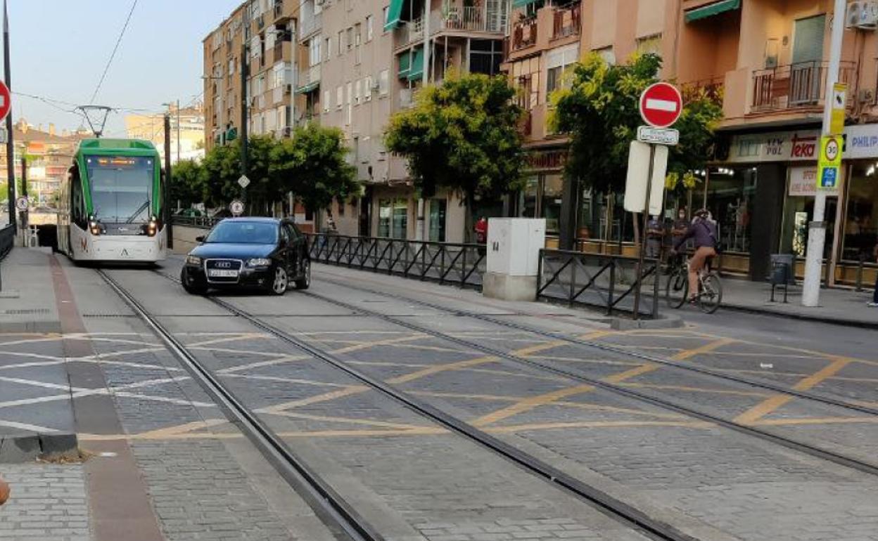 Imagen posterior al accidente. 