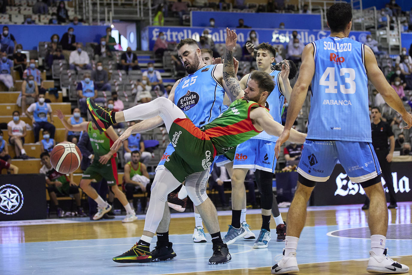 Los mejores momentos de la previa en Lugo, el partido y los momentos posteriores