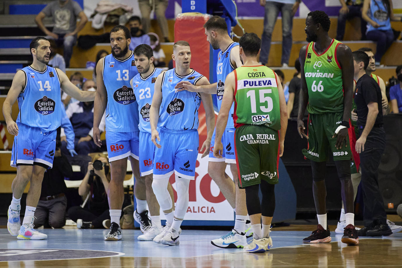 Los mejores momentos de la previa en Lugo, el partido y los momentos posteriores