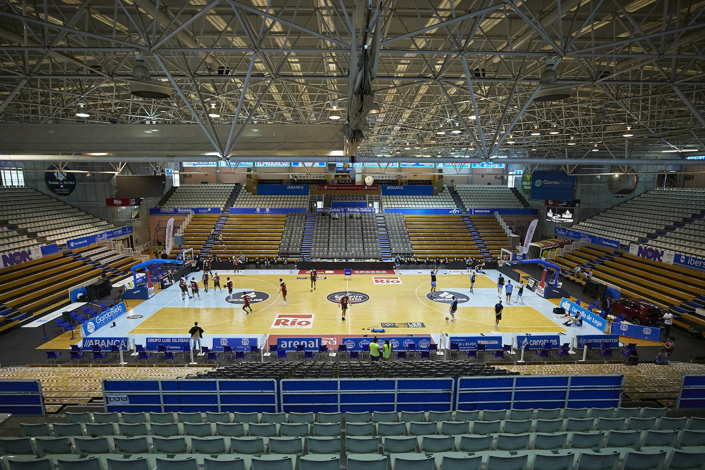 Los mejores momentos de la previa en Lugo, el partido y los momentos posteriores