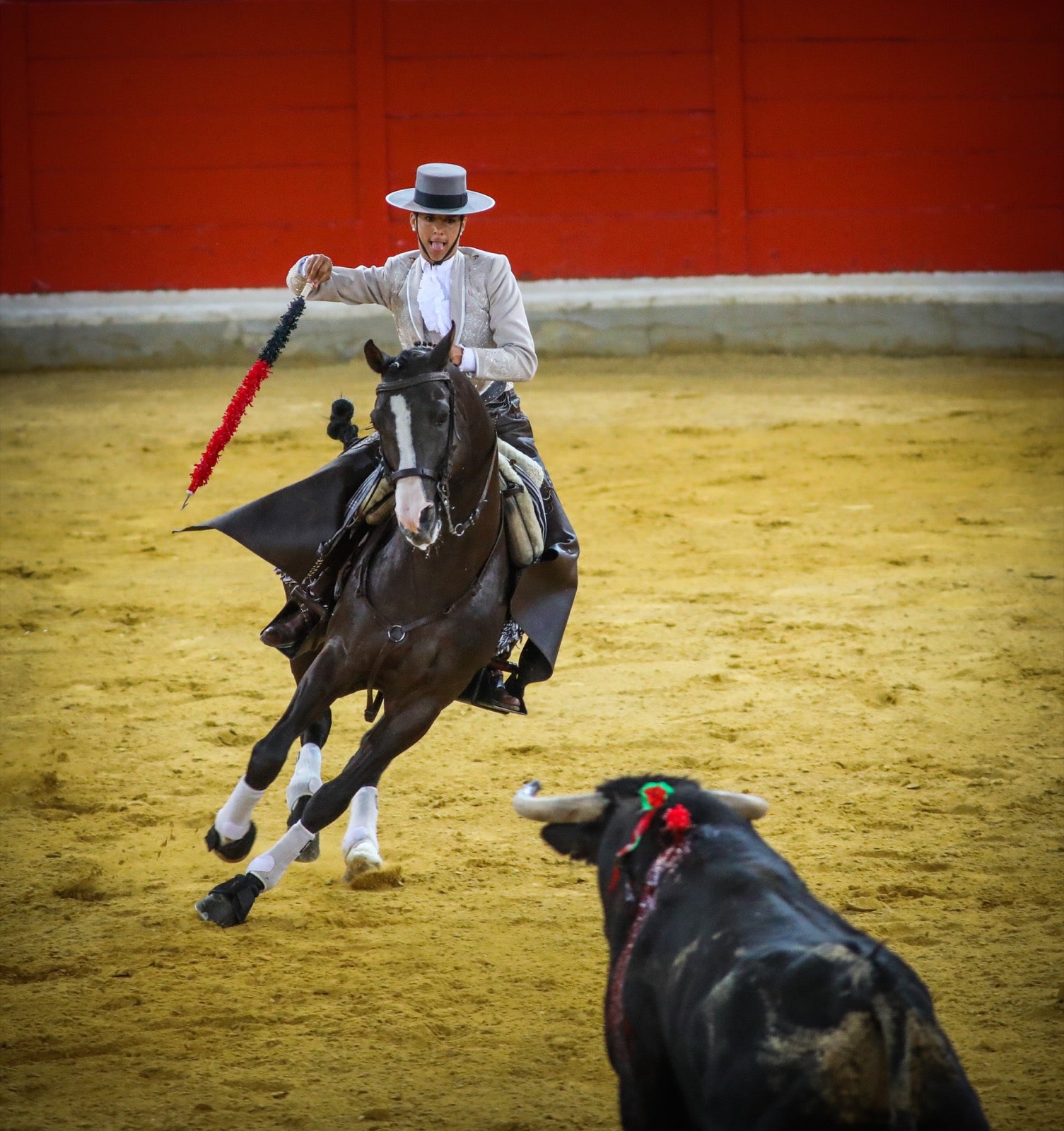 Pablo y Guillermo Hermoso de Mendoza, Puerta Grande en el primer festejo de la feria