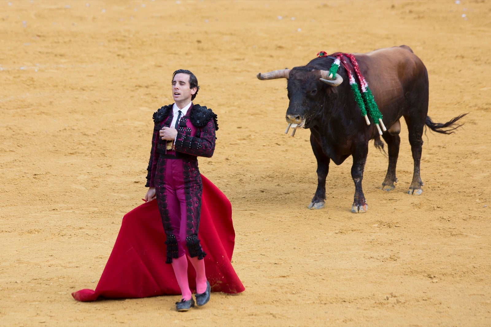 Segunda corrida de la feria taurina de Granada